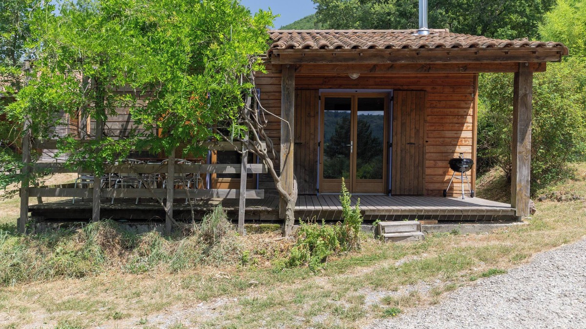 Darbres Ski Chalet | Chalet 'Bleu 6 Personnes Piscine' with Mountain View, Private Terrace and Wi-Fi
