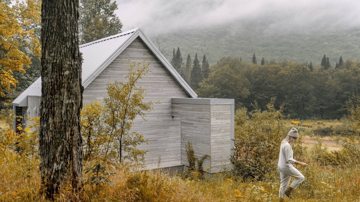 Stoneham-et-Tewkesbury Ski Chalet | Chalet de style scandinave en pleine nature