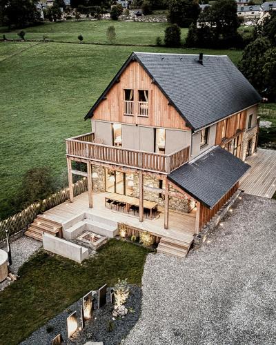Guchan Ski Chalet | Chalet Casteret-15 couchages-brasero-bain nordique