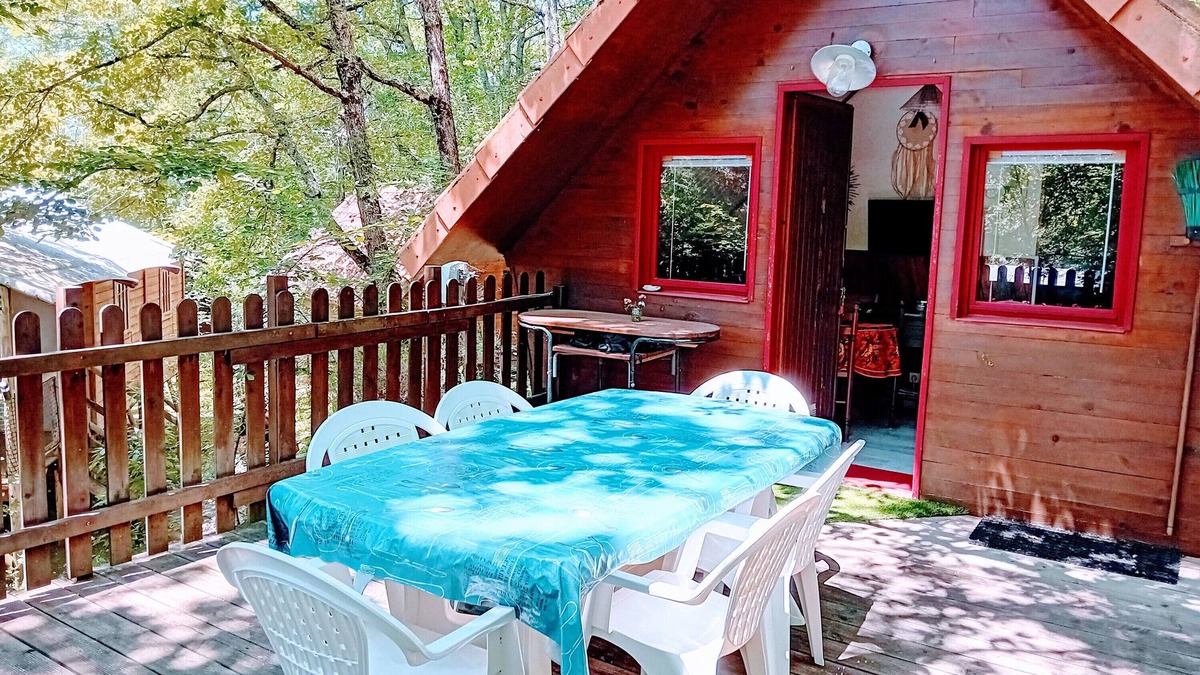 Camon House | Chalet dans camping à Camon (Ariège)