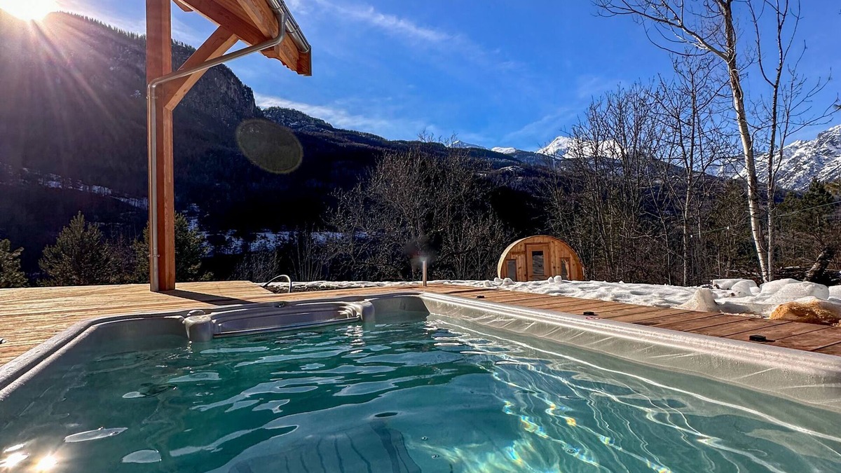 Les Vigneaux Ski Chalet | Chalet Ecrin Des Vignes 14p. spa, Sauna, pool room