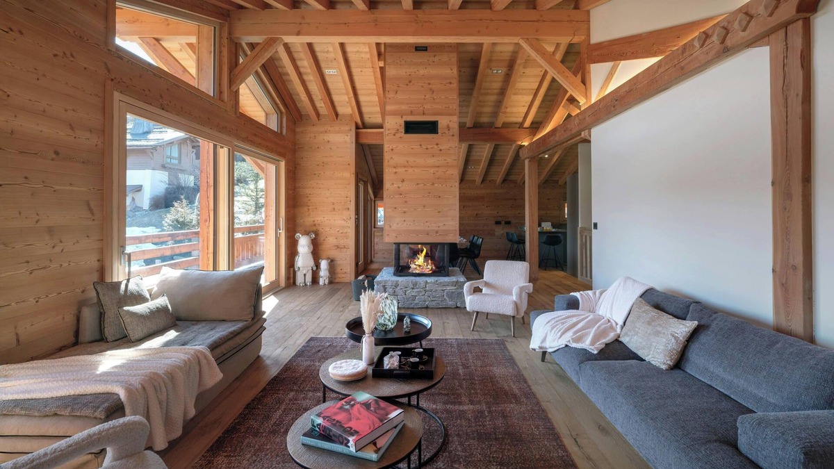 Combloux Ski Chalet | Chalet Ellambra - relaxing break with spa and Mt Blanc view - OVO Network