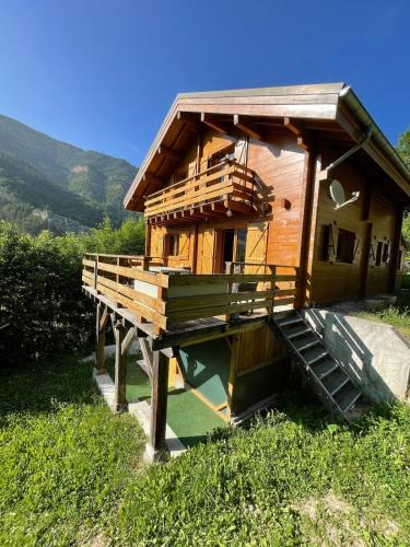 Colmars Ski Chalet | Chalet en bois avec très belle vue sur la montagne