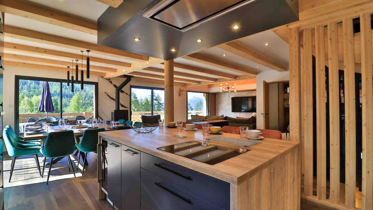 Les Orres Ski Chalet | Chalet Haut de Gamme 4* for 12pers with Jaccuzzi, Sauna+Gym