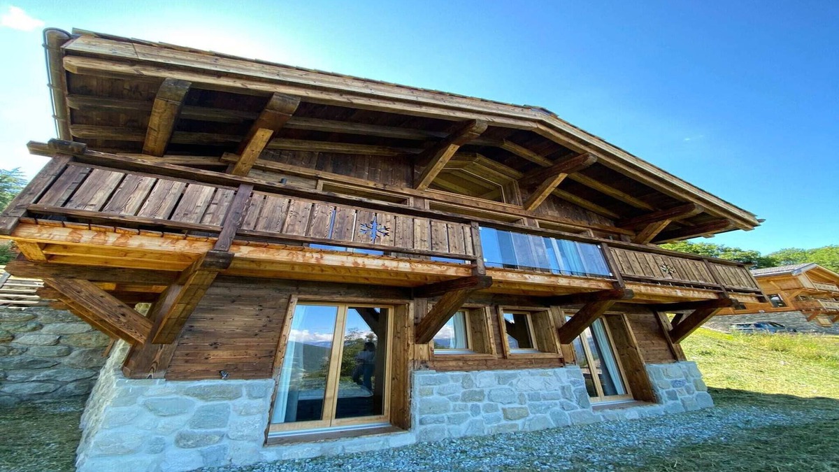 Vex Ski Chalet | Chalet in Les Masses with garden