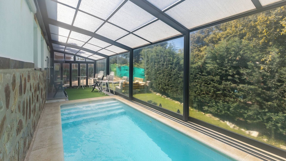 Ituero y Lama Ski Chalet | Chalet 'La Casa De Trasto' with Mountain View, Private Pool and Wi-Fi