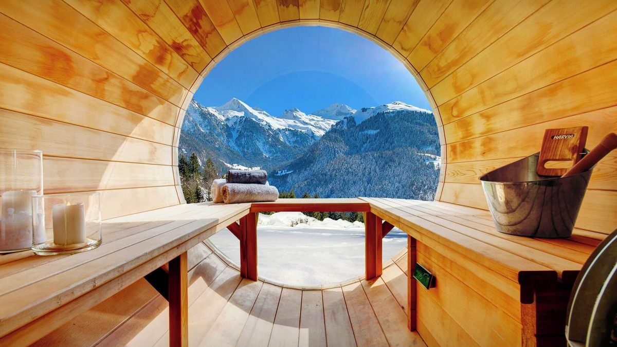 Manigod Ski Chalet | Chalet Manoe - secluded alpine base with summer pool & spa - OVO Network