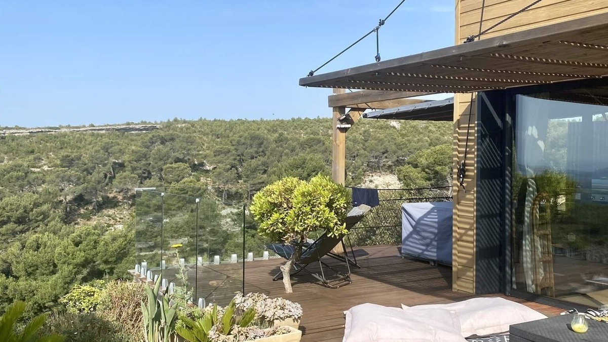 Le Castellet Ski Chalet | Chalet Ossature Bois,vue mer Exceptionnelle