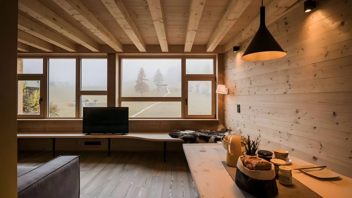 Sesto Ski Chalet | Chalet 'Rotwandwiesen 5' with Mountain View, Private Terrace and Wi-Fi
