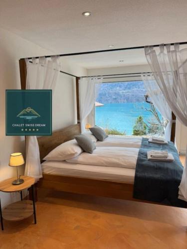 Niederried bei Interlaken Ski Chalet | Chalet Swiss Dream - Luxury Lakeview Chalet with AC near Interlaken