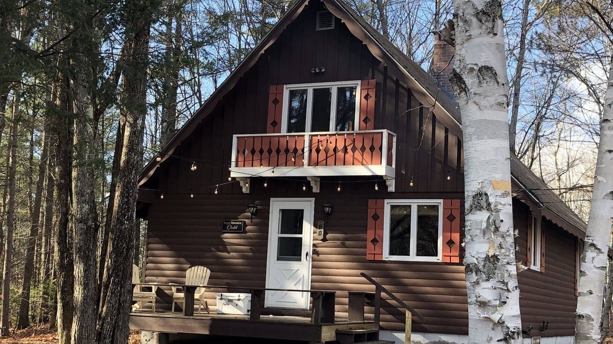 Greenwood Ski Chalet | Chalet w/AC, Deck + Seating, Grill, near Swimming