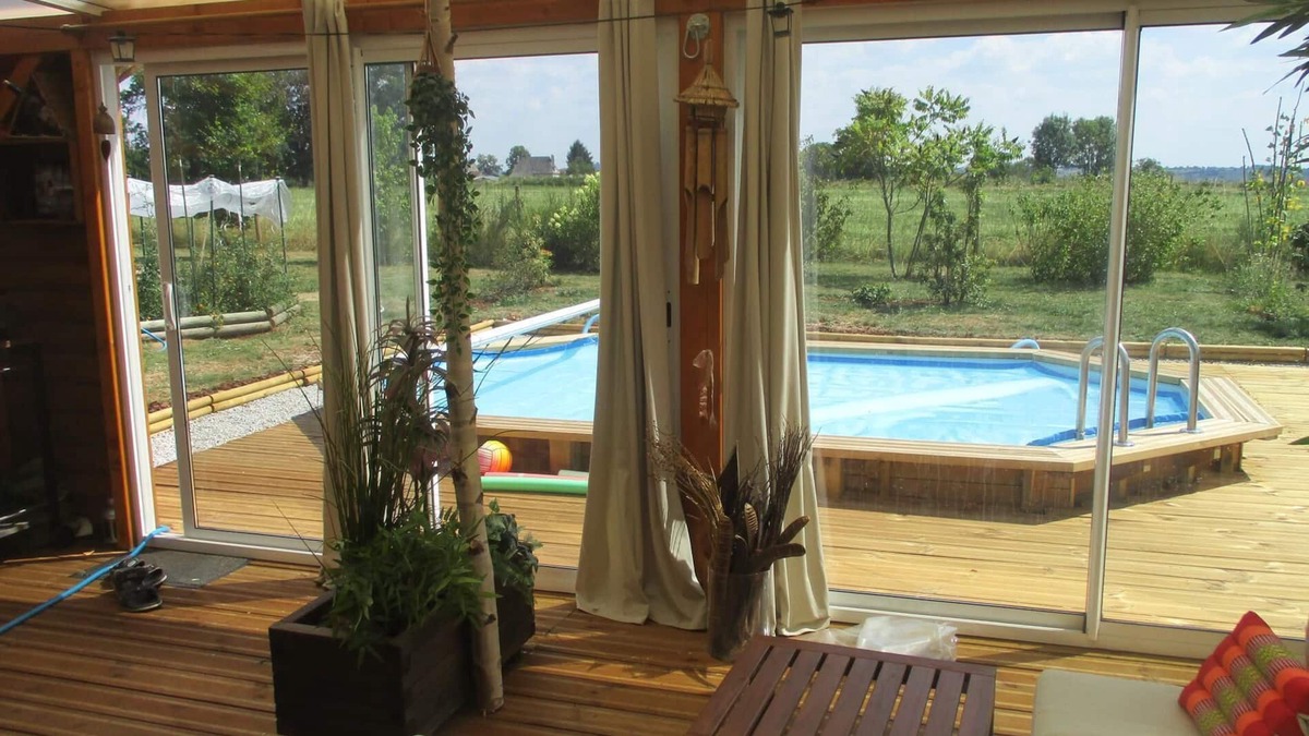 Mauriac Ski Chalet | Chalet with swimming pool and jacuzzi in the heart of Cantal