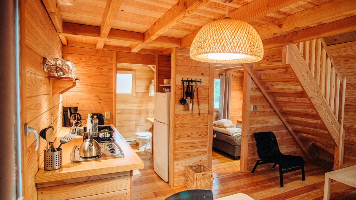 Conway Ski Chalet | Chalets Huttopia White Mountains