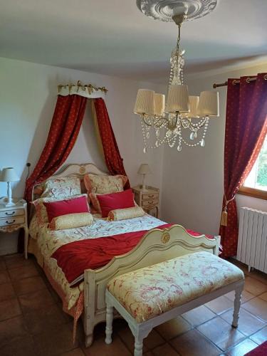 Saint-Saturnin-les-Avignon Bed & Breakfast | Chambre d hôte Lavande "Au fond du jardin"