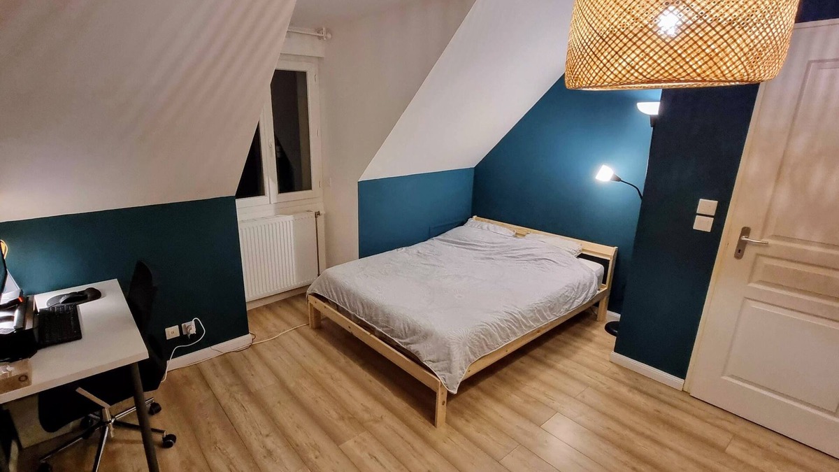 Leudeville Cabin | Chambre Privative Dans Maison