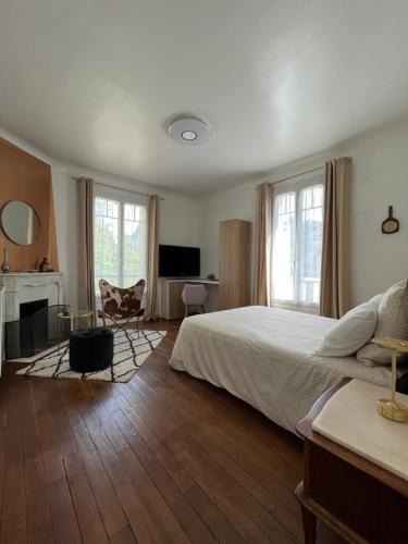 Pomponne Bed & Breakfast | Chambre villa du sentier