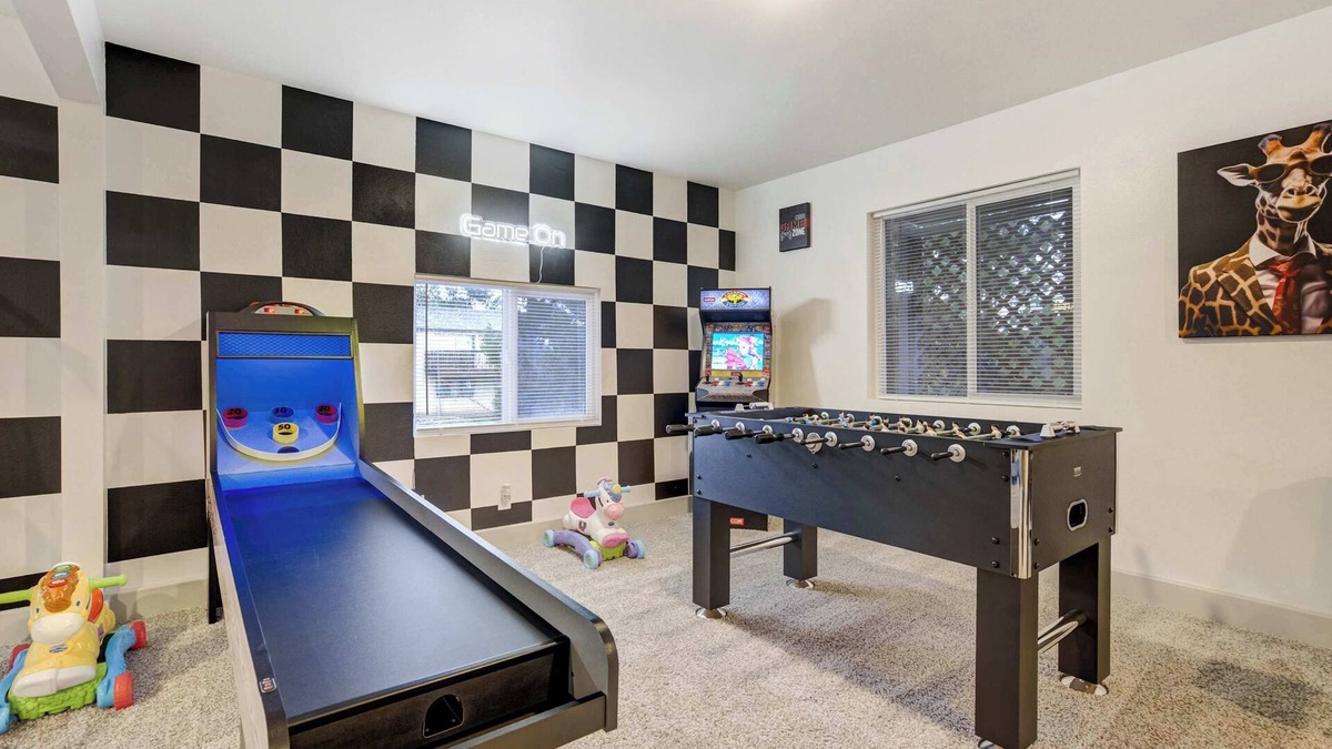 West Colorado Springs Apartment | Champion Court! Family Escape w Epic Game Room