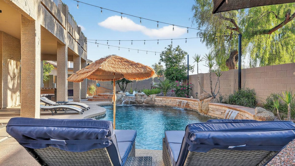Chandler House | Chandler Oasis Saltwater Pool, Spa & Game Loft