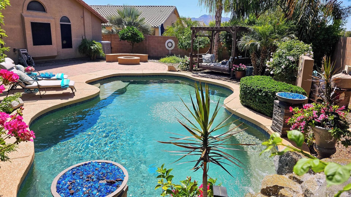 Sun Groves House | Chandler Resort Home w/Private Pool Near Golf