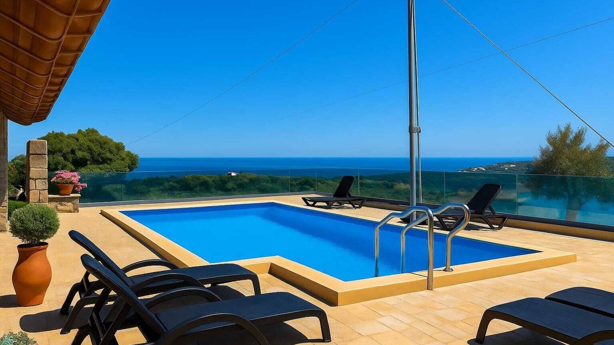 Polemarchi House | Chania Serenity Villa - Unbeatable Oceanic Views