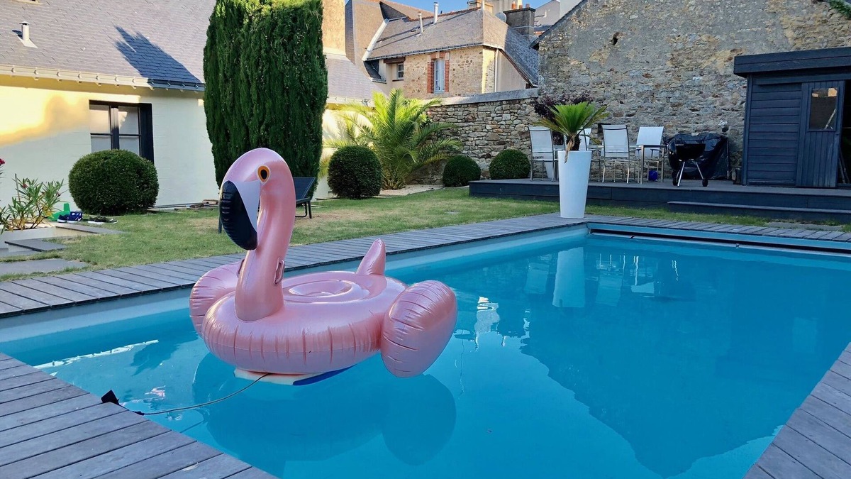Vannes House | Character house on the port of Vannes with swimming pool