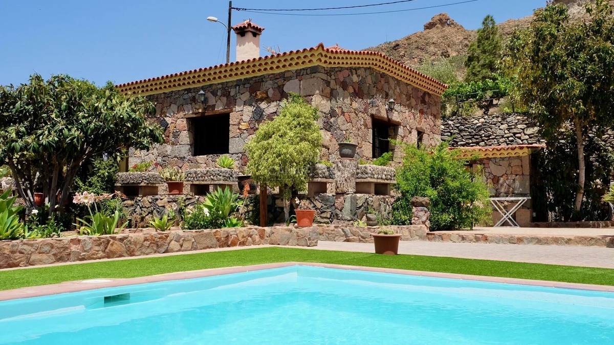 San Bartolome de Tirajana Cottage | Charming Las Colmenas Cottage with Private Pool near Vibrant Tirajana