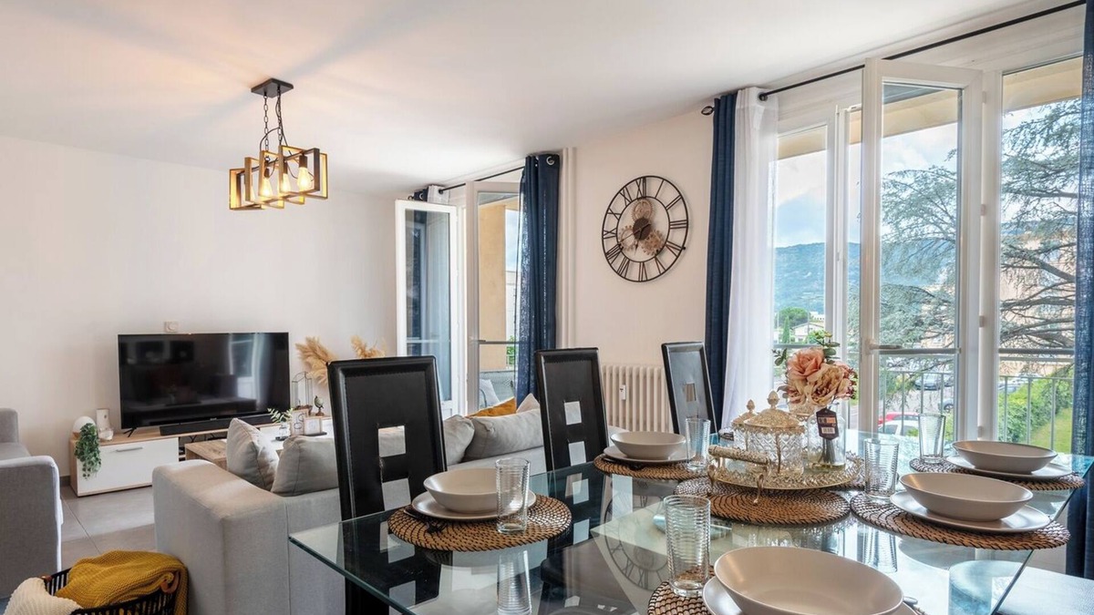 Guilherand-Granges Apartment | Charmant Appartement Familial Aux Portes de L'ardèche