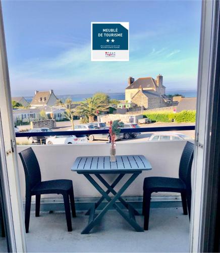 Saint-Nic Apartment | Charmant duplex avec belle vue mer la plage à 100 m
