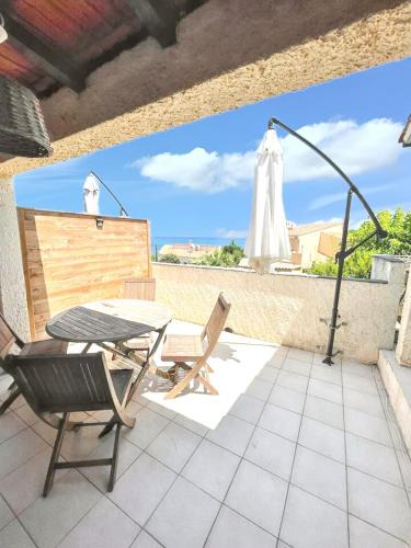 Bravone Apartment | Charmant studio à Linguizzetta 23 m² avec terrasse privative