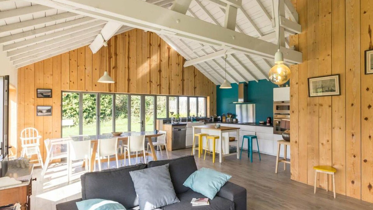 Saint-Vaast-la-Hougue Cottage | Charmante maison moderne à 200m de la mer avec jardin, terrasse, Wi-Fi et équipements complets