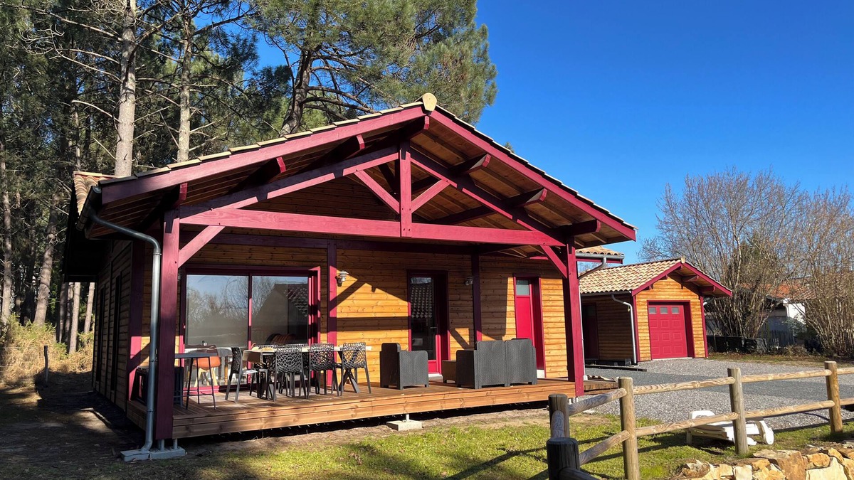 Sanguinet House | Charmante Maison Neuve Ossature Bois à Proximité du lac