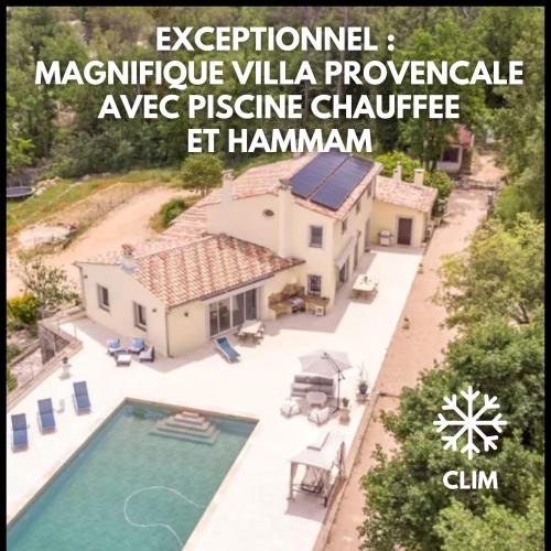 Callian Villa | Charmante villa avec grande piscine au calme