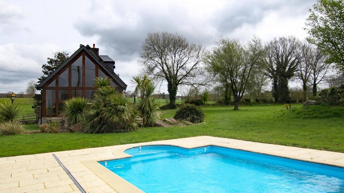 Saint-Michel-de-Montjoie Cottage | Charming 3-Level Cottage with Pool, Tennis, and Scenic Views in Saint-Michel-de-Montjoie