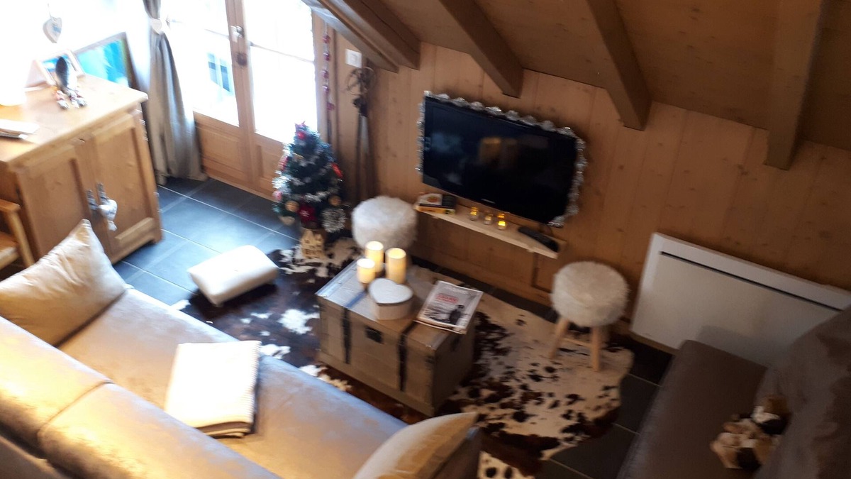 Saint-Gervais-les-Bains Apartment | Charming duplex 6-8 pers with garage, WIFI, top equipped, linen provided