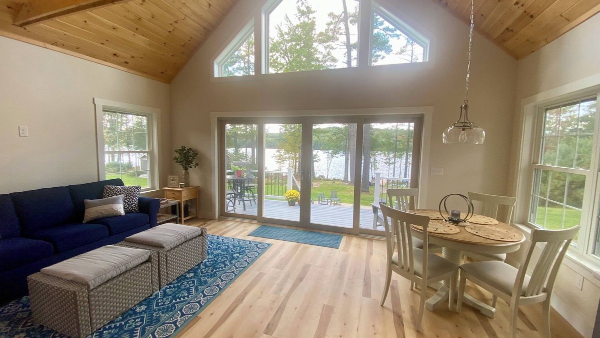 Bridgton Cottage | Charming 1-bedroom cottage in fabulous Bridgton with WiFi, AC, private dock