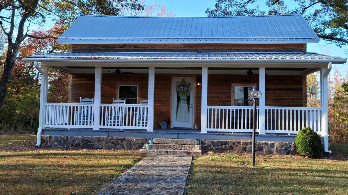 Pilot Mountain Other | Charming 2-bedroom farmhouse nestled in the woods in welcoming Pilot Mountain.