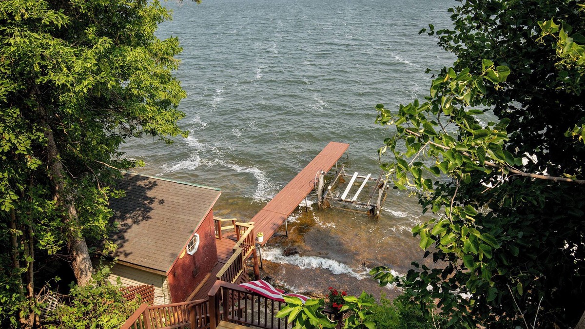 Whipholt Cabin | Charming 2-bedroom Cabin in Walker on Leech Lake, Fitness Room, Dock and lift