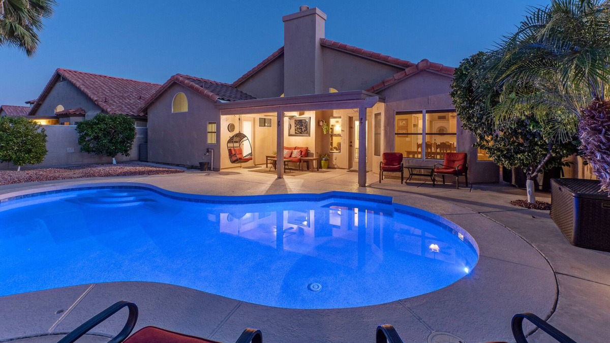 Monarch House | Charming 3 Bedroom Home with Heated Saline Pool Located, Ahwatukee Phoenix