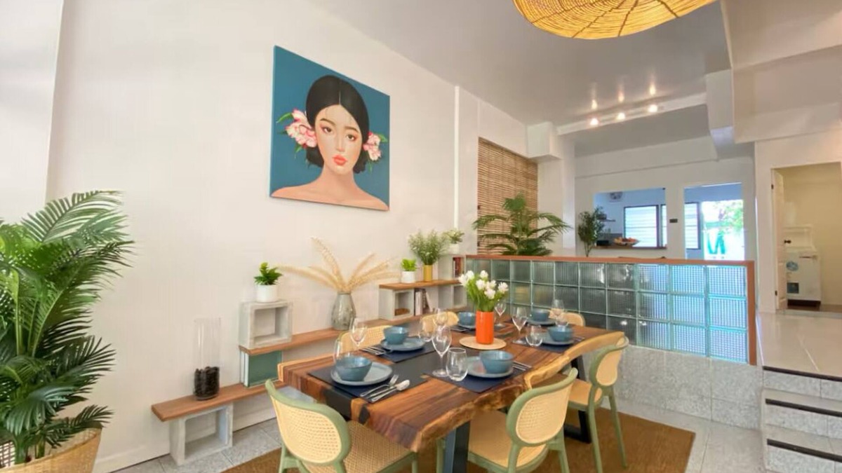 Chiang Mai House | Charming 3-bedroom townhome with AC, free wifi near Central Festival