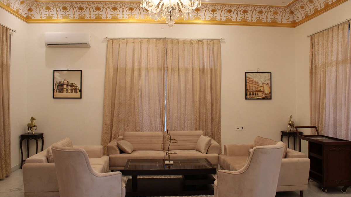 Sanganer House | Charming 3-bedroom villa in fabulous Jaipur with AC