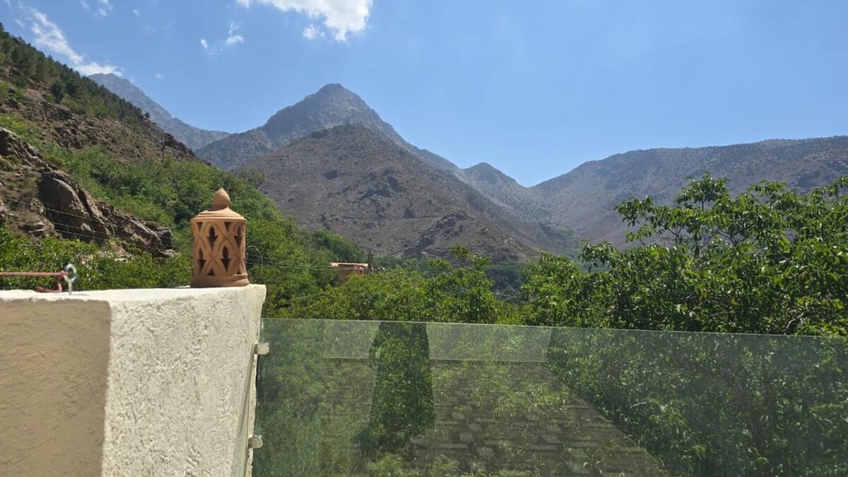 Imlil Villa | Charming 3-bedroom villa with WiFi, fitness room in beautiful Imlil