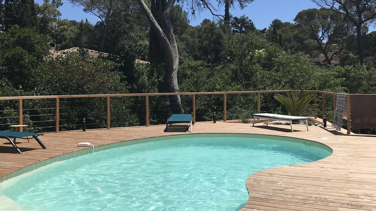 Boulouris-sur-Mer House | Charming 3 room apartment with garden, calm, sea on foot