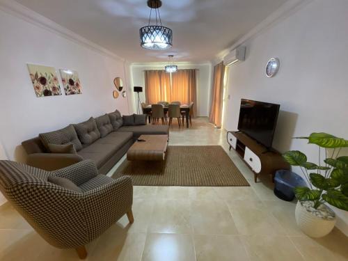 Madinaty Apartment | charming 3BR with garden