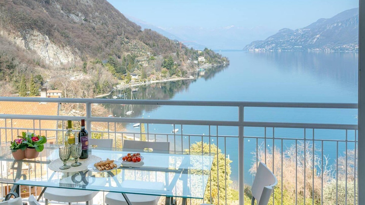Limonta Apartment | Charming 4-bed Apartment -lake Views & Balconies