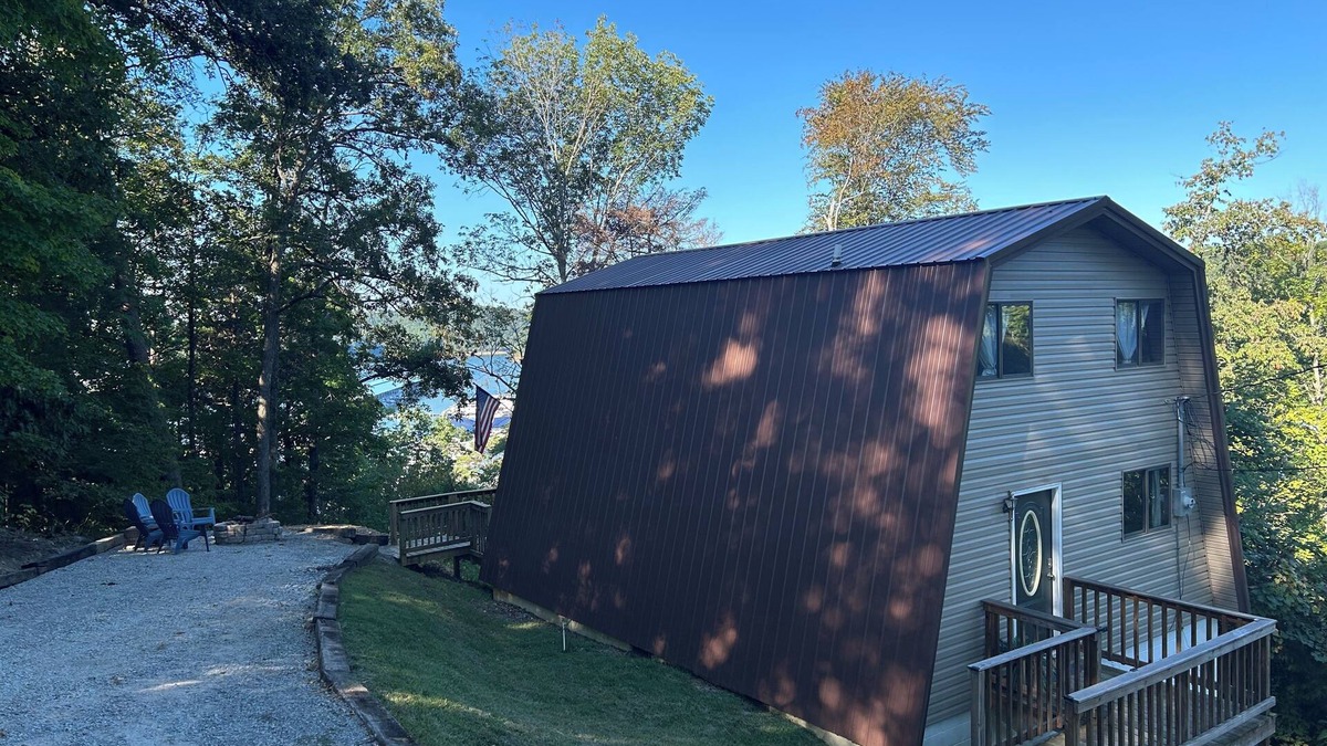 Jamestown House | Charming A-frame with Lake Cumberland Views