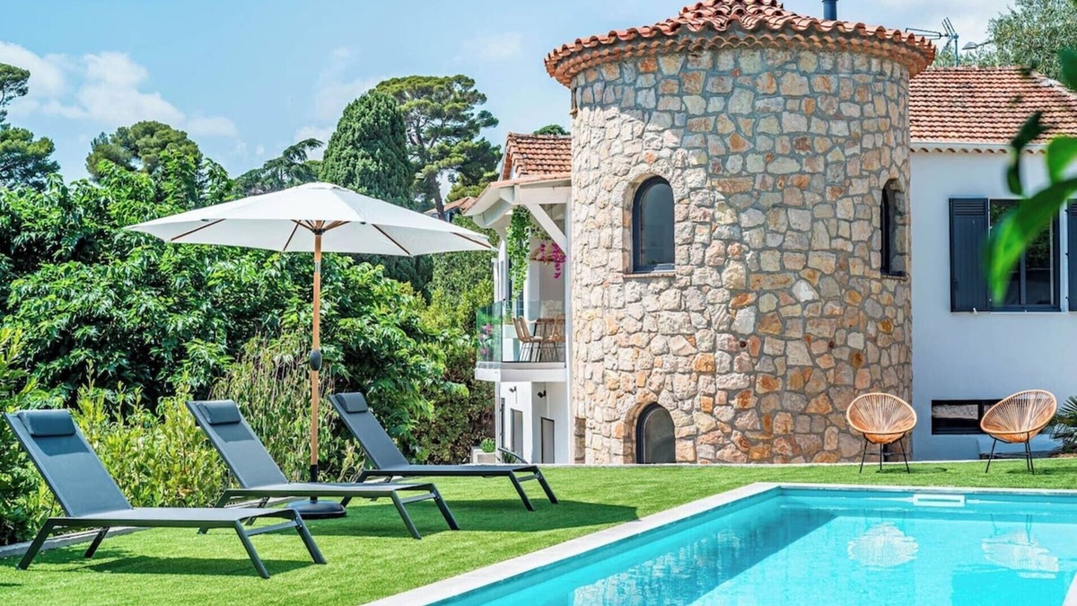 Prado - Republique House | Charming AC Villa in Cannes with Pool & Garden, 7 Min from Beaches