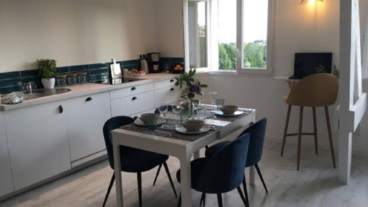 La Foret-Fouesnant Apartment | Charming apartment with magnificent sea view