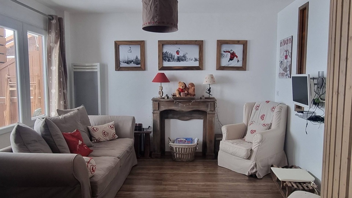 Reberty Apartment | Charming apartment 45 m2 - 5 people Résidence Necou - Reberty 2000