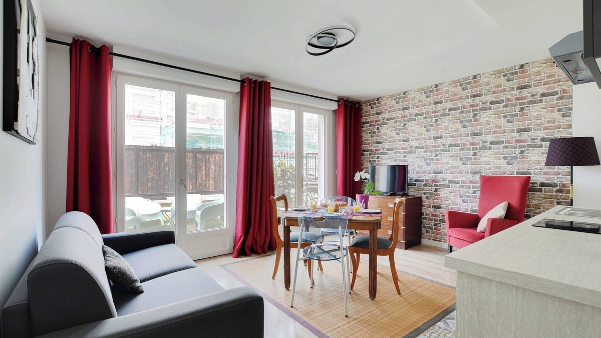 Orly Apartment | Charming apartment - 1BR/4P - Orly