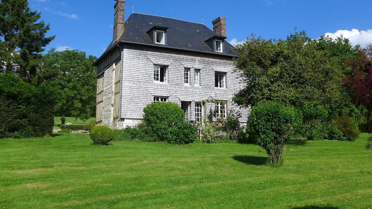 Manneville-la-Pipard House | Charming country mansion with swimming pool, near a golf course